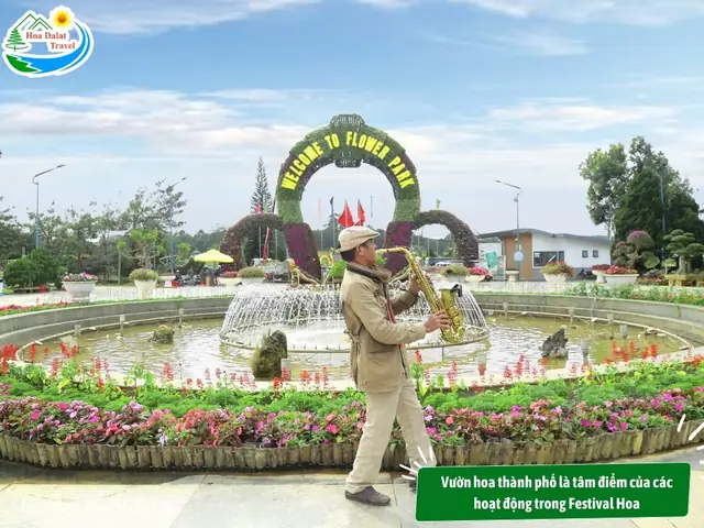 Vườn Hoa Thành Phố Là Nơi Tổ Chức Festival Hoa Đà Lạt