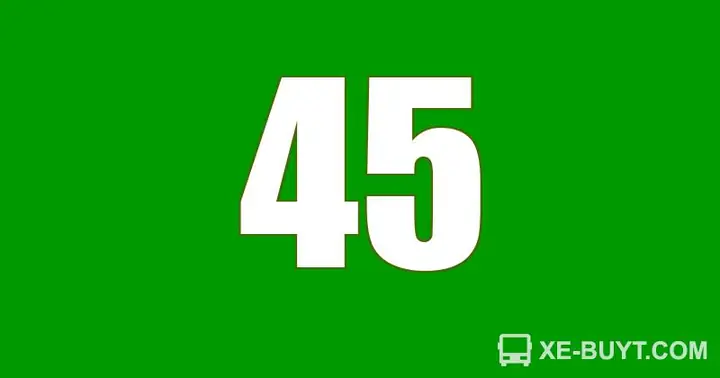 Xe Buýt 45 Times City - Bx Nam Thăng Long, Hà Nội