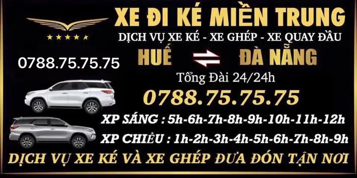 Xe Ké Huế Đà Nẵng