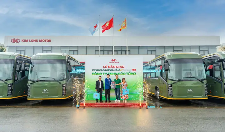 Kim Long Motor Bàn Giao Thành Công Lô 10 Xe Bus ...