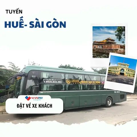 Đặt Vé Xe Giường Nằm Huế - Sài Gòn Dễ Dàng Với Vnpay App Đặt Vé Xe Giường Nằm Huế - Sài Gòn Dễ Dàng Với Vnpay App