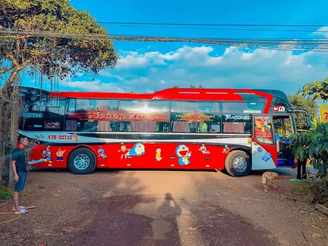 Nhà Xe Hoàng Anh Krông Năng Buôn Hồ Buôn Ma Thuột Tphcm