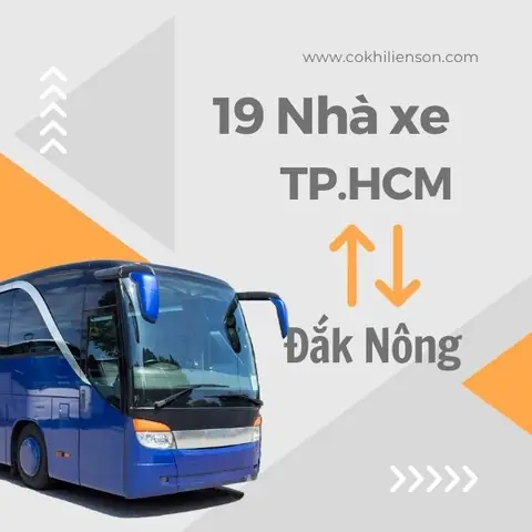 Danh Sách 19 Nhà Xe Tphcm Đi Đắk Nông Kèm Theo Thông Tin Địa ...