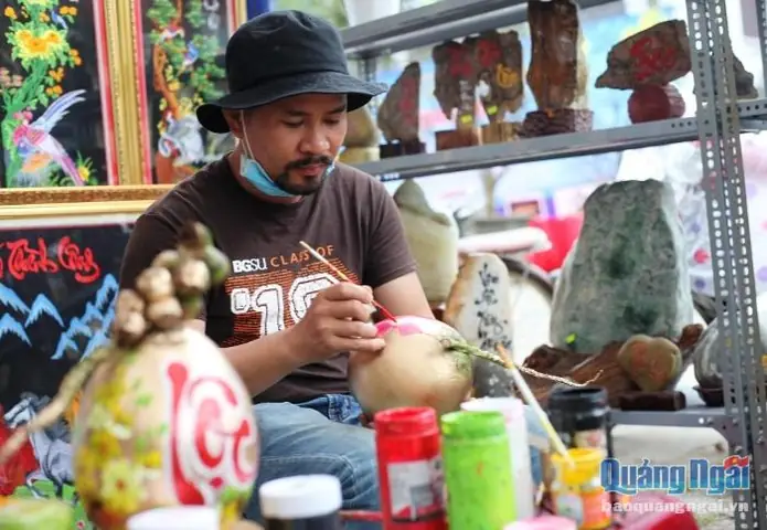 Dừa Thư Pháp, Món Quà Ý Nghĩa Ngày Tết
