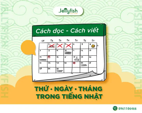 Ngày Tháng Trong Tiếng Nhật Nói Sao Cho Đúng?
