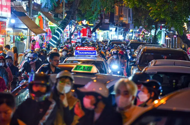 Hình Ảnh Cho Ảnh Đường Phố Hà Nội Về Đêm: