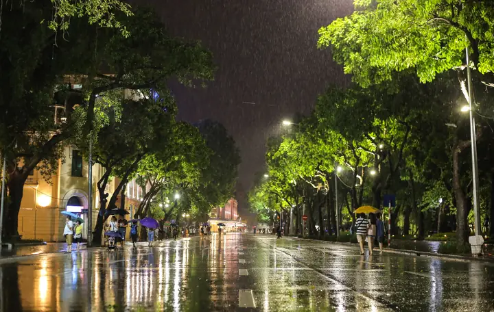 Hình Ảnh Cho Ảnh Đường Phố Hà Nội Về Đêm: