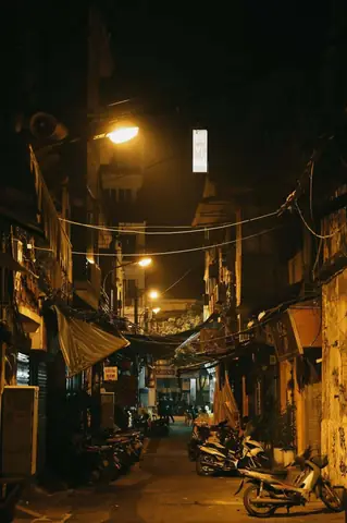 Hình Ảnh Cho Ảnh Đường Phố Hà Nội Về Đêm: