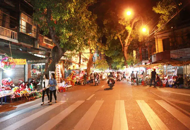 Hình Ảnh Cho Ảnh Đường Phố Hà Nội Về Đêm: