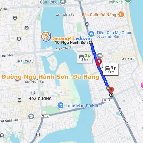Đường Ngũ Hành Sơn Đà Nẵng
