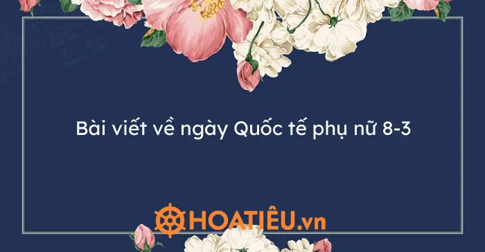 Bài Viết Về Ngày Quốc Tế Phụ Nữ 8-3 2026