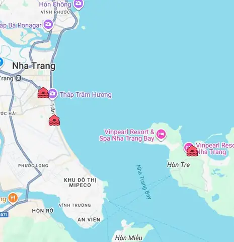 Hình Ảnh Cho Bản Đồ Nha Trang Google Map: