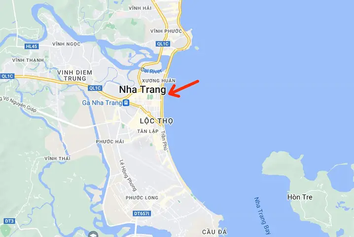 Hình Ảnh Cho Bản Đồ Nha Trang Google Map: