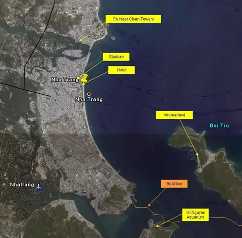 Hình Ảnh Cho Bản Đồ Nha Trang Google Map: