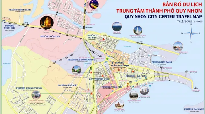 Bản Đồ Đường Đi Thành Phố Quy Nhơn