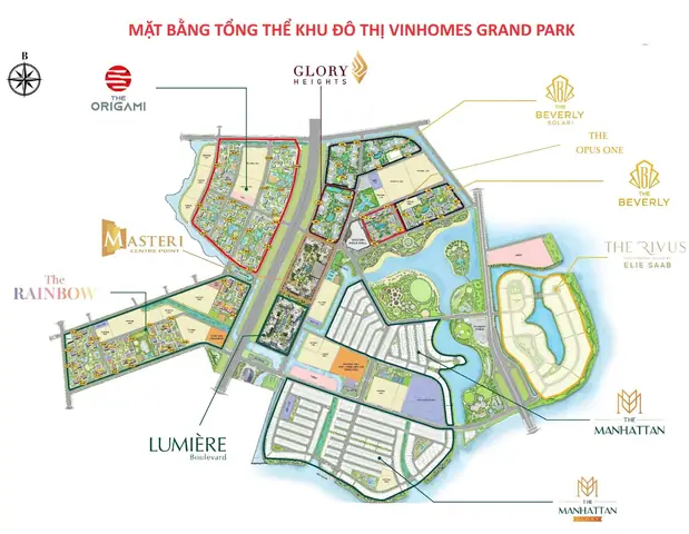 Mặt Bằng Tổng Thể Full Dự Án Vinhomes Grand Park Quận 9 Vincity ...