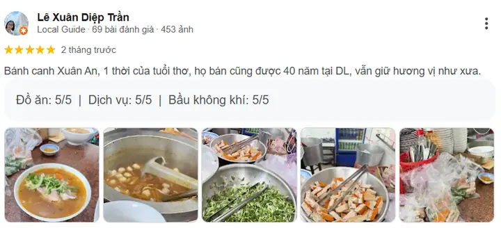 Bánh Canh Đà Lạt – Xuân An, Quán Bánh Canh Bột Lọc Duy Nhất 40 Năm Tuổi Bánh Canh Đà Lạt – Xuân An, Quán Bánh Canh Bột Lọc Duy Nhất 40 Năm Tuổi
