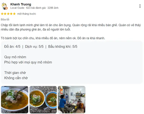Một Số Đánh Giá 5 Sao