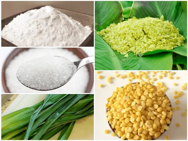 Nguyên Liệu Làm Bánh Cốm