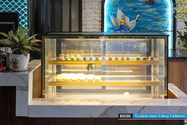 Tủ Trưng Bày Bánh Kem Bigcool 1200mm
