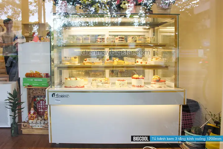 Tủ Trưng Bày Bánh Kem Bigcool 1200mm