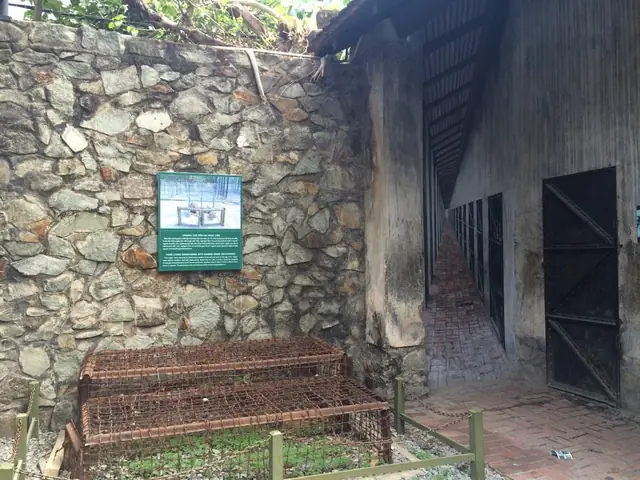 They Recreated An Area That Showed Where Pows Were Placed