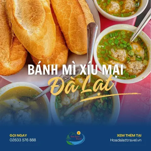 Top 10 Quán Bánh Mì Xíu Mại Đà Lạt Ngon, Nổi Tiếng Nhất 2025