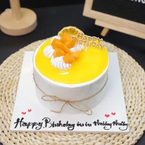 Bánh Sinh Nhật Phủ Mứt Xoài