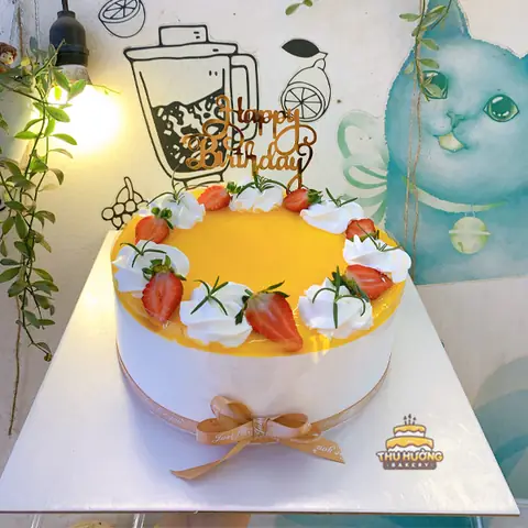 Bánh Sinh Nhật Phủ Mứt Xoài