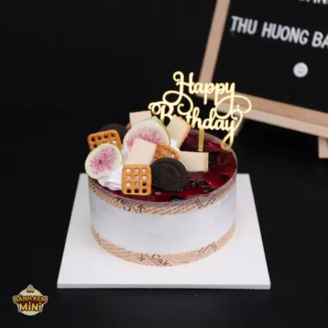 Bánh Sinh Nhật Mứt Việt Quất