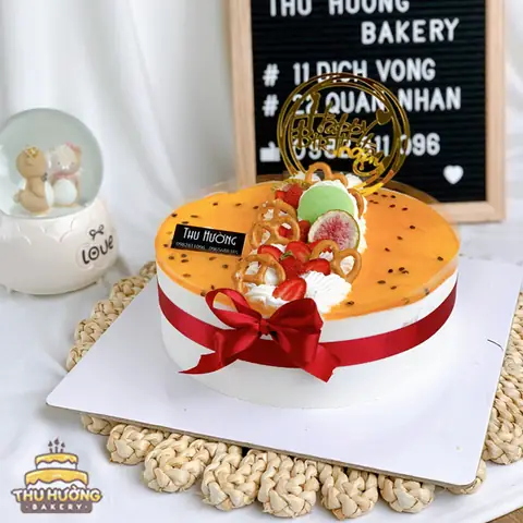 Bánh Sinh Nhật Mứt Chanh Leo