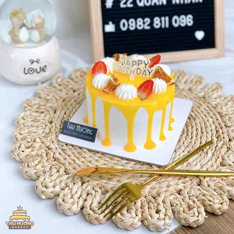 Bánh Sinh Nhật Phủ Mứt Xoài
