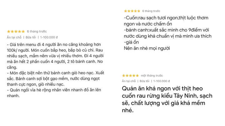 Bánh Tráng Phơi Sương Cuốn Thịt Luộc Út Dung