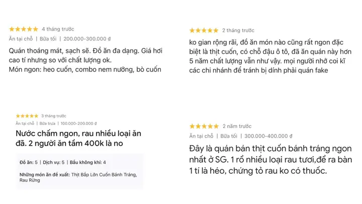 Bánh Tráng Cuốn Thịt Heo Sài Gòn – Hoàng Ty