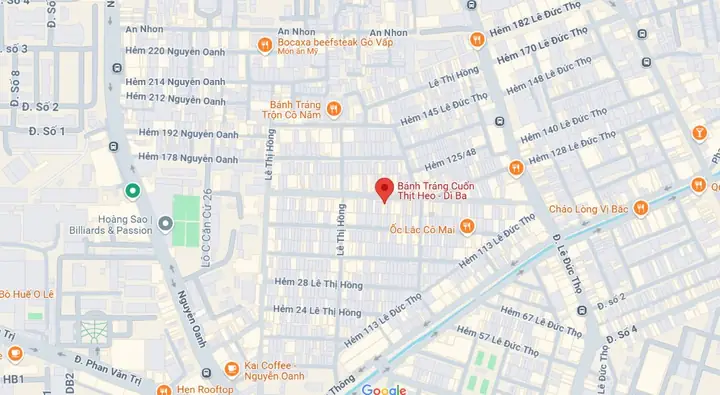 Bánh Tráng Cuốn Thịt Heo Sài Gòn – Dì Ba