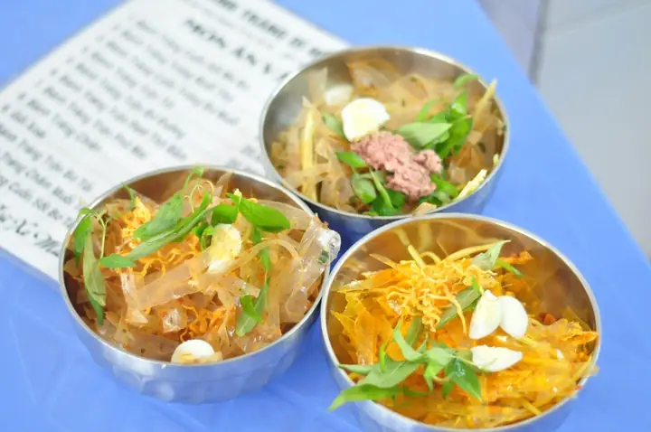 Dì Hồng Bánh Tráng Cuốn Trộn
