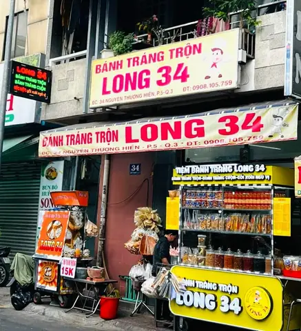 Bánh Tráng Trộn Long