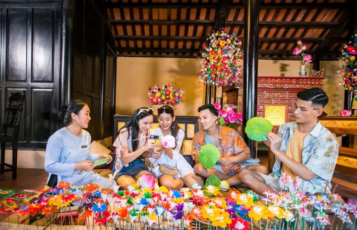 Bánh Ướt Thịt Nướng Ngon Tại Nhà Hàng Vinpearl Nam Hội An