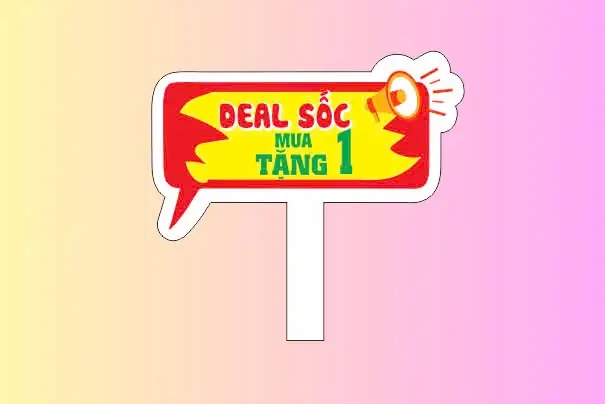 Hashtag Cầm Tay Deal Sốc Mua 1 Tặng 1 - Sago Print Hashtag Cầm Tay Deal Sốc Mua 1 Tặng 1 - Sago Print