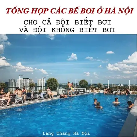 Tổng Hợp Các Bể Bơi Tại Hà Nội 2025