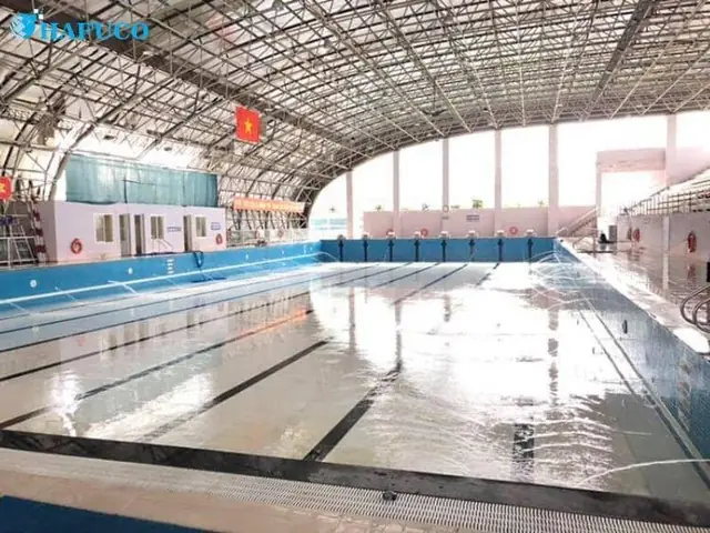 Review Bể Bơi Thanh Trì (bể Bơi Bộ Công An) - Hafuco