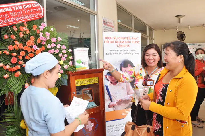 Bưu Điện Tp. Hồ Chí Minh Mở Dịch Vụ Chuyển Phát Kết Quả Y Tế Tại ...