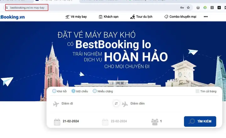 Cách Đặt Vé Máy Bay Siêu Ưu Đãi Tại Bestbooking.vn: