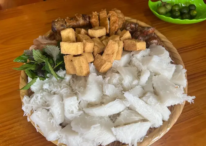 Mẹt Tá Lả Bún Đậu Mắm Tôm Bắc Ninh