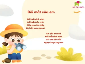 Bài Thơ Hay Cho Bé 3 Tuổi: Đôi Mắt Của Em