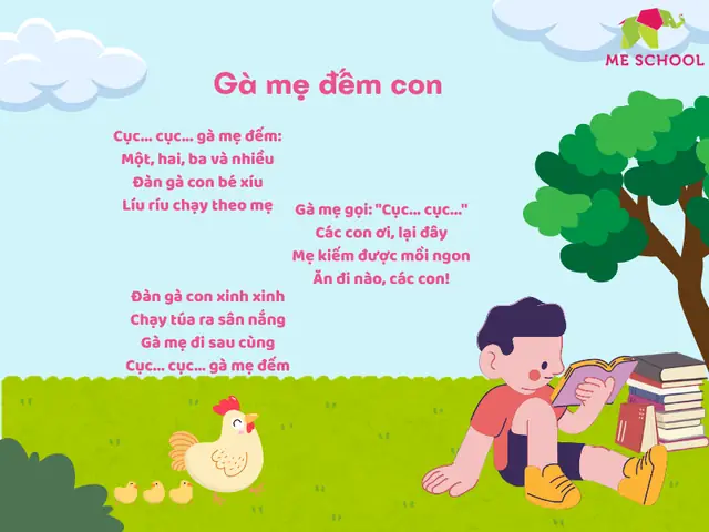 Gà Mẹ Đếm Con