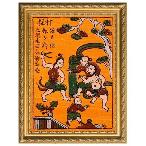 Tranh Đông Hồ “đánh Ghen”: Tranh Đông Hồ “đánh Ghen”: