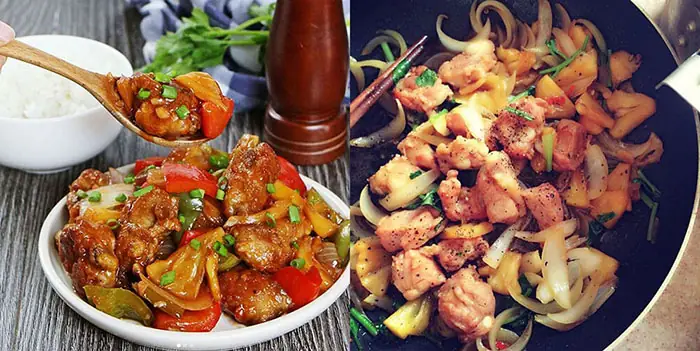 Sườn Non Xào Chua Ngọt Sườn Non Xào Chua Ngọt