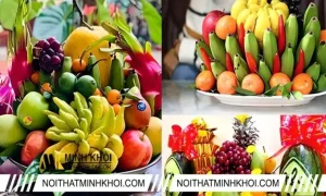 Cách Bày Mâm Ngũ Quả Trên Bàn Thờ Thu Tài Đón Lộc