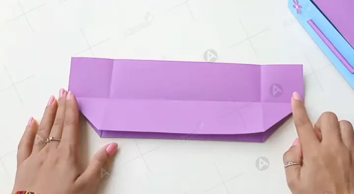 Cách Gấp Hộp Đựng Bút Bằng Giấy Có Ngăn Kéo